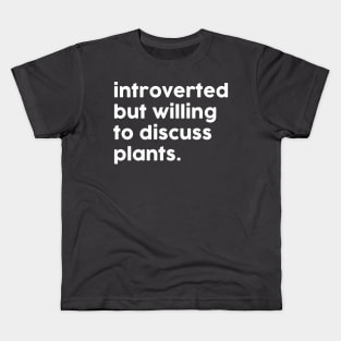 Introverted Kids T-Shirt